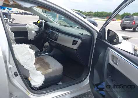 2016 Toyota Corolla Le z USA, uszkodzony, nr VIN 2T1BURHE4GC676260